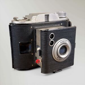 Vintage Ansco Flash Clipper 616 Roll Film Camera 1940s-50s Art Deco